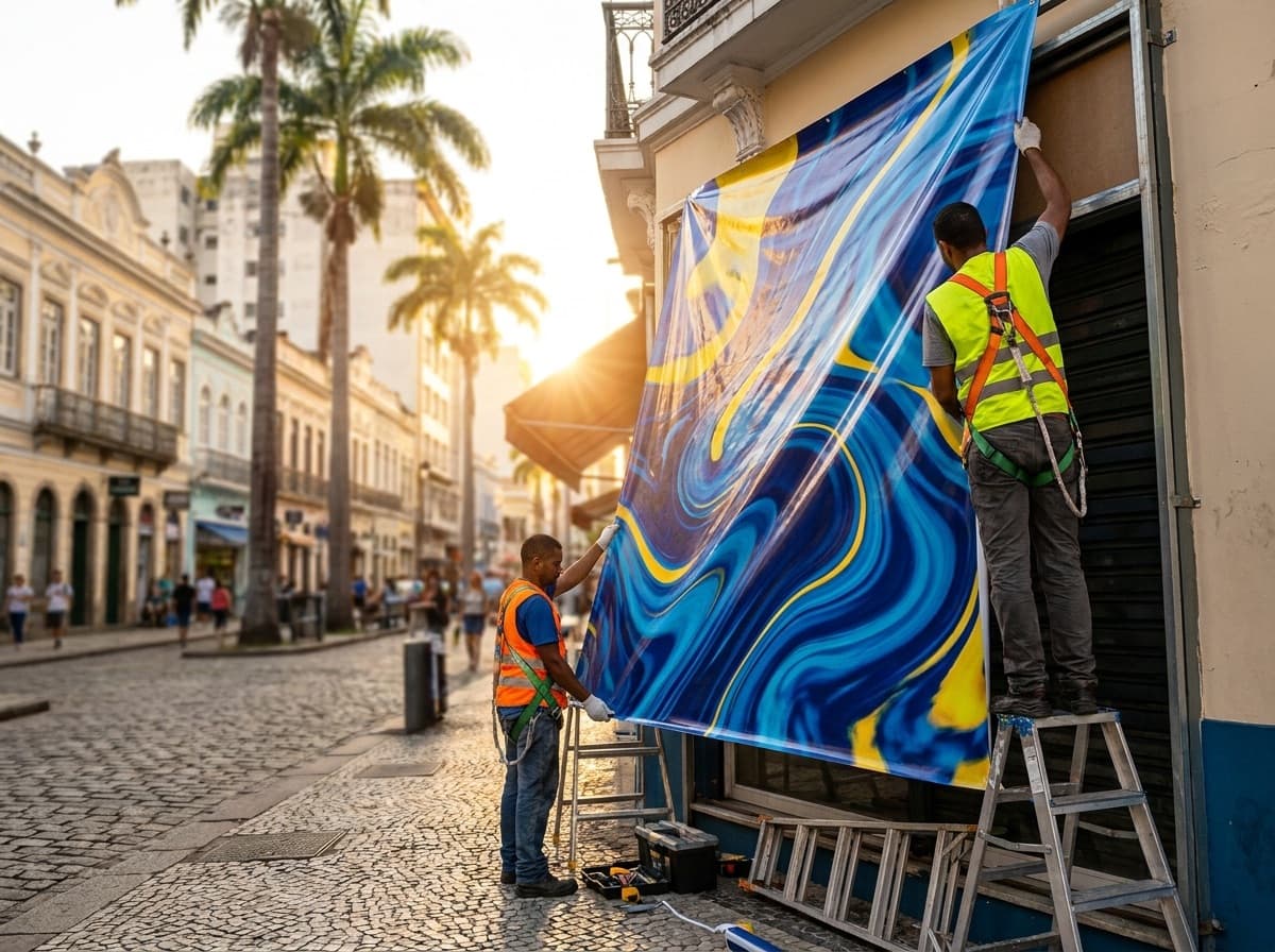 Wind Banner — produção da Casa da Cópia